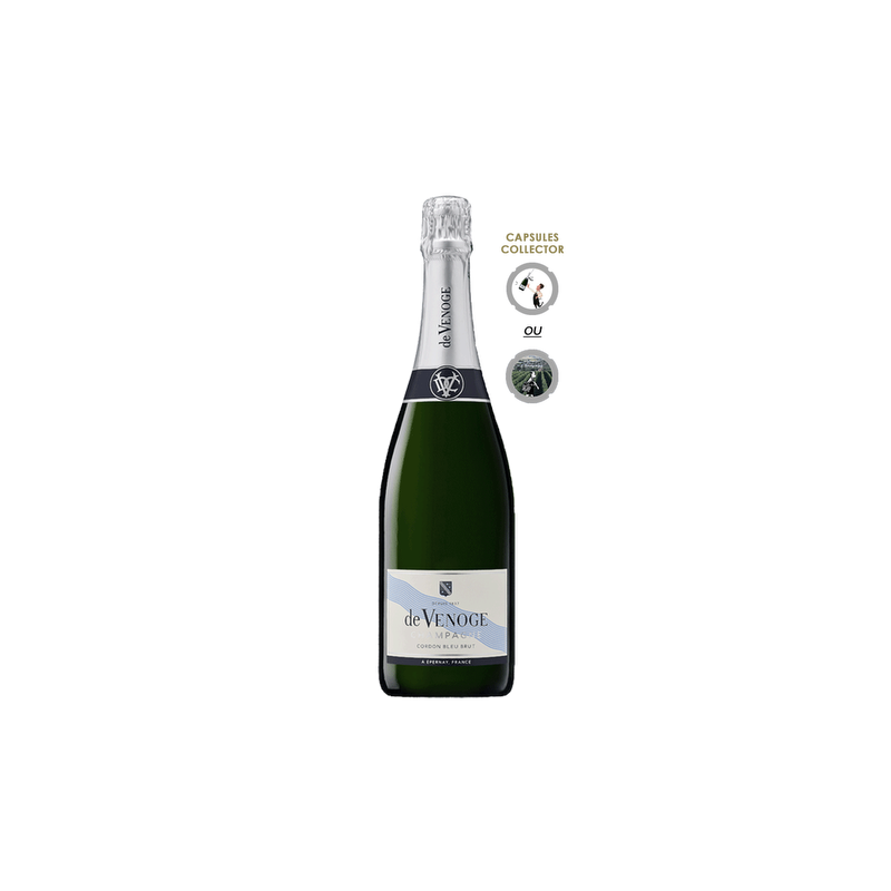 CHAMPAGNE DE VENOGE CORDON BLEU, 0,75 L