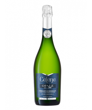 CHAMPAGNE CRÉMANT DE BORDEAUX CELENE OPALE BLANC DE BLANCS, 0,75 L