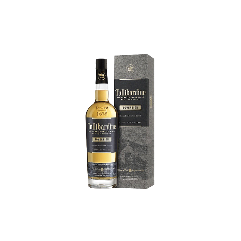 WHISKY TULLIBARDINE SOVEREIGN 43°, 0,70 L