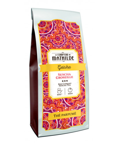 SENCHA ČAJ Z ČERVENÝCH RÍBEZLÍ