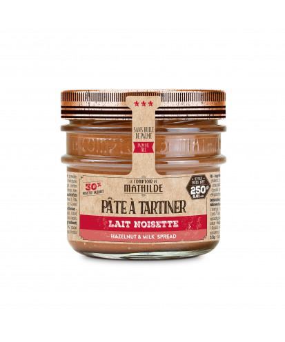 PATES A TARTINER Lait Noisettes 