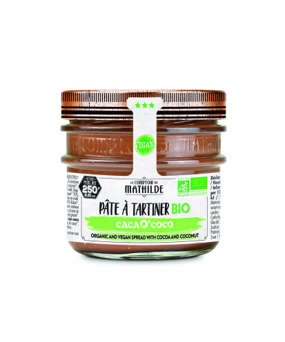 NATIERKA PATES A TARTINER BIO VEGAN CACAO´COCONUT 8.81 oz