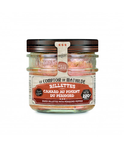 Rillettes de canard au piment du 7.76 oz