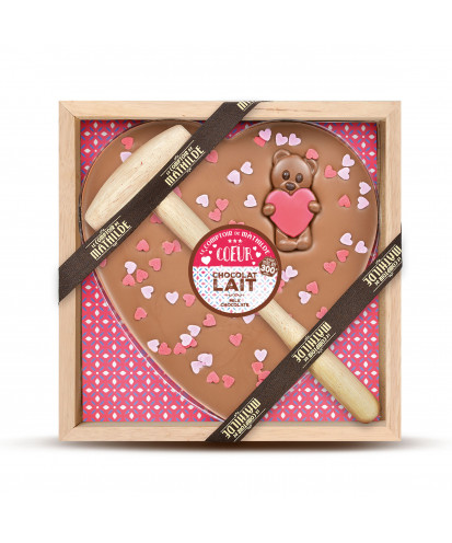 SRDCE VALENTIN MLIEC Cœur à partager Lait