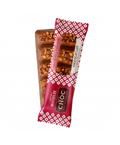 SNACK'CHOC LAIT NOIX DE PECAN CARAMELISEES 40G