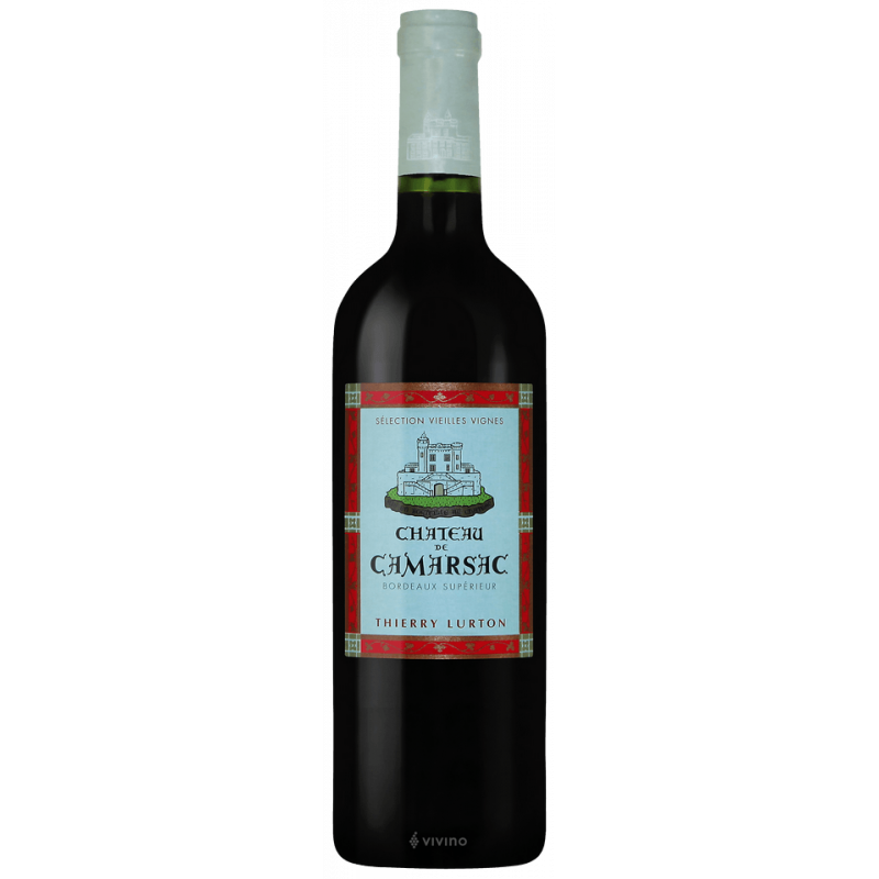 CHÂTEAU DE CARMARSAC BORDEAUX SUPÉRIEUR 2015, 0,75 L