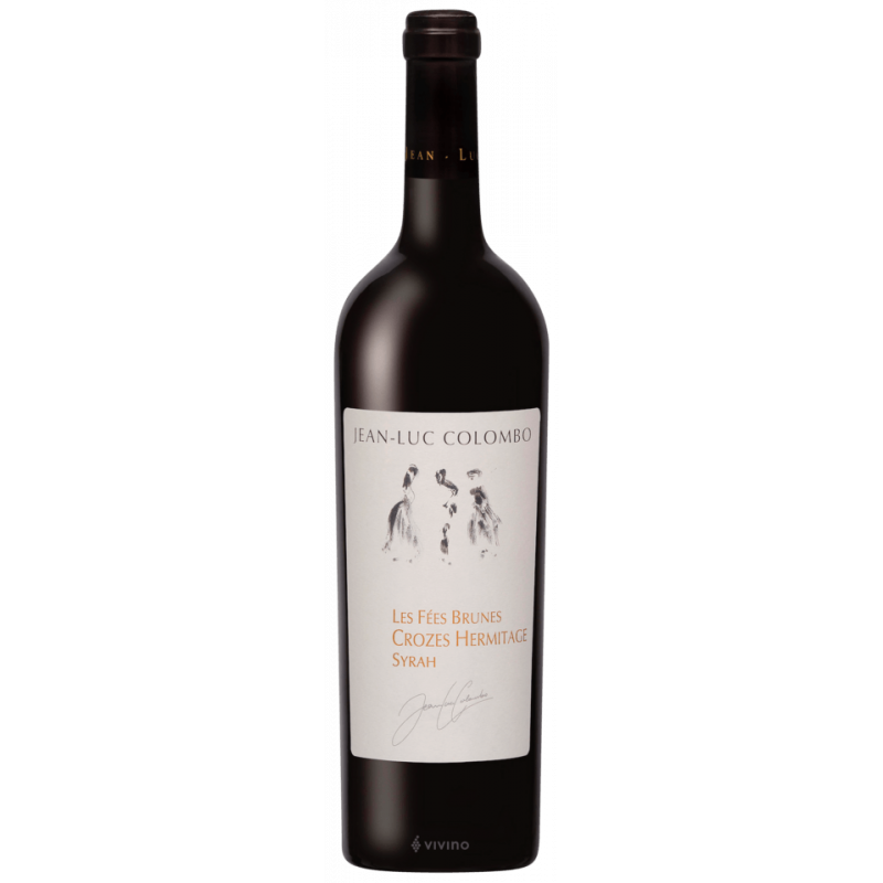 JEAN-LUS COLOMBO CROZES-HERMITAGE LES FÉES BRUNES 2018, 0,75 L