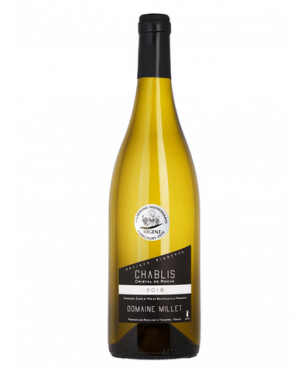 MILLET CRISTAL DE CHABLIS 2018, 0,75 L