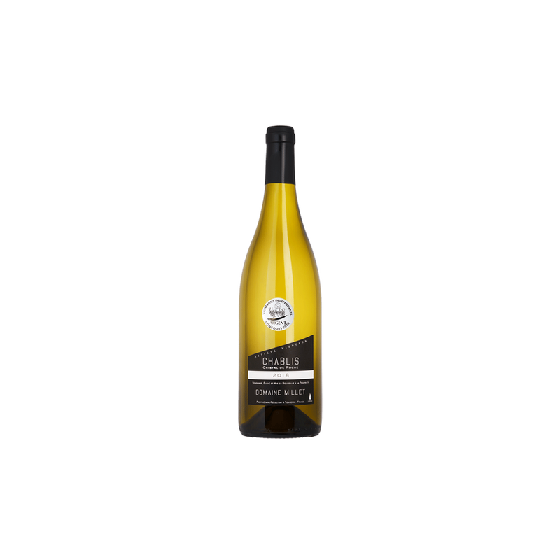 MILLET CRISTAL DE CHABLIS 2018, 0,75 L