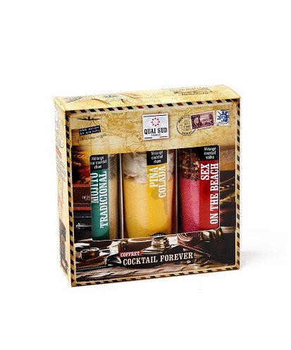 COCKTAIL FOREVER sada 3 poháre 90g+95g+110g