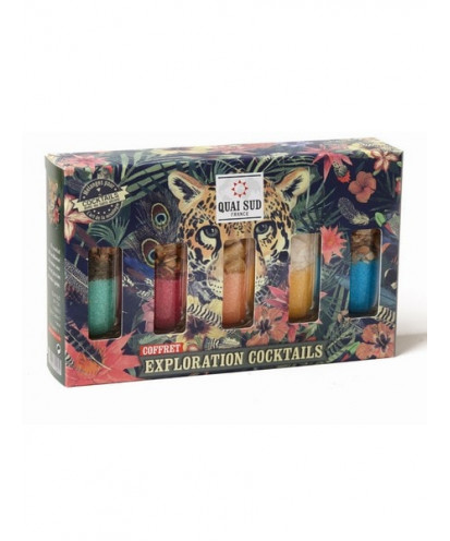 COCKTAIL EXPLORATION COCTAILS sada 5 pohárov 35g+2x30g+2x25g