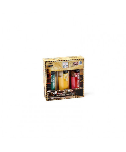 COCKTAIL FOREVER sada 3 poháre 90g+95g+110g