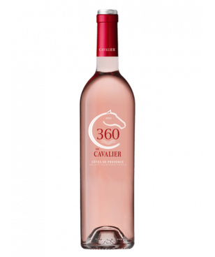 360 DE CAVALIER ROSE 2019, 0,75 L