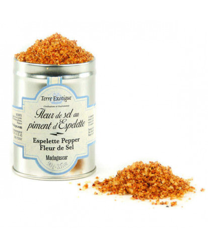 SOĽ KORENIE Fleur de sel s Espelette chilli korením, 90g