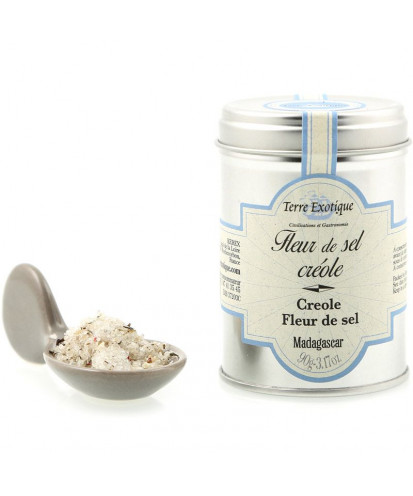 SOĽ Fleur de sel & 5 kreolských koreninových zmesí, 90 g